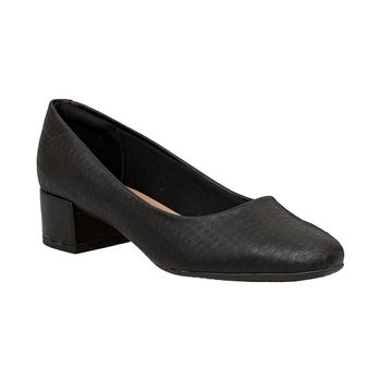 Scarpin-Preto-Texturizado-Salto-Bloco-|-Beira-Rio-Tamanho--33---Cor--PRETO-0